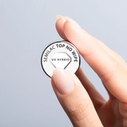 Semilac Top do lakierów hybrydowych Top No Wipe 7ml