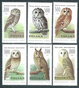3146-51 Sowy (wyd. z 1990r)