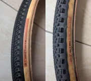 Zestaw opon gravel WTB Vulpine + Raddler 700C – tubeless, bardzo dobry stan