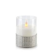 SALMA Świeca LED 7,5xh10cm