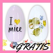 Naklejki na Paznokcie, Manicure + GRATIS