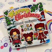 Książka na rzepy Toca Boca „Zimowa wakacje ”