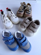 Zestaw - paka: Buciki dla chłopca / sportowe /trzewiki - r. 19-23