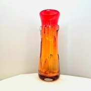 Wazon ze szkła artystycznego PRL lata 60-te. 003 Odbiór Warszawa