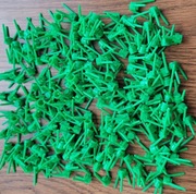 Lego 203 szt Bright Green Plant Flower trawa NOWE