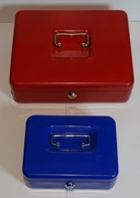 Kasetki na pieniądze metalowe.