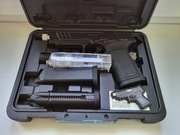 G&G GTP9 z dwoma magazynkami i kaburą.