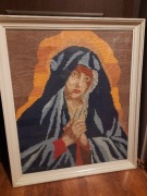 Obraz haftowany Matka Boska Madonna