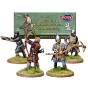 Wypraska z 6 figurkami Medieval Crossbowmen & Archers firmy Victrix