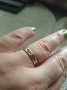 Złoty pierścionek pr.333