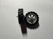 LEGO KOLO J SZARE 15x6 OPONA 21x6 (50862/50861) 50862c01  1 szt