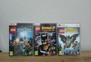 3 gry zestaw LEGO Batman i Harry Potter 