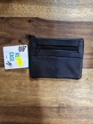 czarne etui na klucze z prawdziwej skóry. 