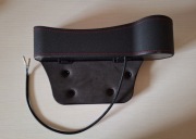 Uchwyt na kubek do samochodu 2 wyjscia USB skóra cup holder skórzany