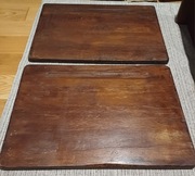 Stare drewno Vintage Antyk blaty półki korytka z Francji 