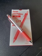Pentel długopis żelowy 0.7mm 12 szt. Czerwony