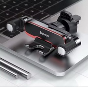 Uchwyt samochodowy Baseus Gravity - automatyczny | kratka nawiewu