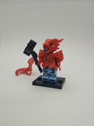 Minifigurka Czerwony smok Rycerz Paladyn Kompatybilna z LEGO