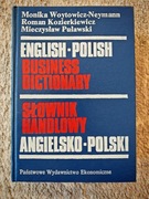SŁOWNIK HANDLOWY Angielsko-Polski 63000 haseł 1991