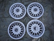 Komplet felg BBS oryginał Audi 4x108 14"+ dekielki 443 601 025C