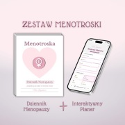 Menopauza-Zestaw Menotroski: Dziennik +Interaktywny Planner, Walentynki