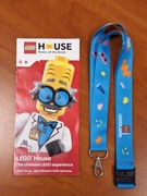 Smycz LEGO Festival - Legoland Billund - szeroka + folder Legohouse