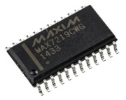MAX7219CWG MAX7219 Display Driver 8-Digit LED
