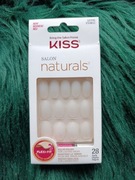 Sztuczne paznokcie Kiss Salon naturals + klej.