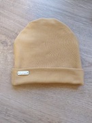 Wiosena czapka Handmade beż jasny