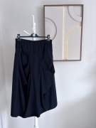 Elegancka spódnica damska granatowa Wendy Trendy