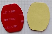 Taśma dwustronna, klejąca do wideorejestratora na szybę (x2)