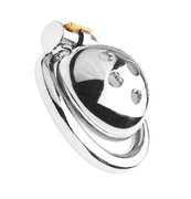 Mały stalowy pas cnoty Chastity cage Oring 40mm