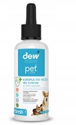Dew krople do oczu dla zwierząt 65ml przemywania dla kota psa