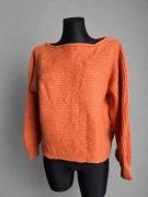 Pomarańczowy sweter luźny XL Shein (325)