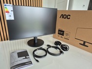 Sprzedam nowy monitor AOC 24B3CA2 USB-C Dok Samsung Dex HDMI Audio Głośniki
