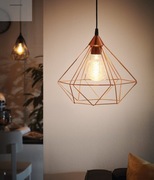 Lampa wisząca sufitowa 94194 eglo tarbes żyrandol plafon uszk.opak.