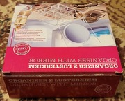 Organizer na biżuterię z lusterkiem