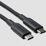 Kabel mocny USB-C 100W 5A 1,5m 480Mb/s szybki RUNDHULT do komputera telefon