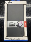 Sbs Etui Wallet Smooth Do Samsung Galaxy A36, A56 Czarny