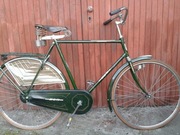 Rower DCR zabytkowy, z pięknym siodełkiem Primus. 