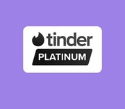 TINDER PLATINIUM | 6 MIESIĘCY - 180  DNI | KOD | WYSYŁKA 24/7 | 