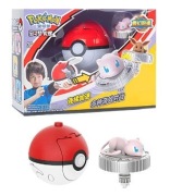 Pokemon pokeball Mew wyrzutnia bączek + BOX 