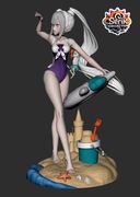 Figurka druk 3D żywica " Emilia & Puck - F1486 " - 250 mm