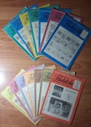 Zestaw Gazet Filatelistycznych z 1989 roku.