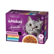 Whiskas AROMATIC mokra karma dla kota w sosie 12x85g
