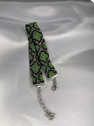 Bransoletka z koralików węż