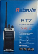 Radiotelefon Krótkofalówka, Walkie Talkie, Retevis RT7 5W
