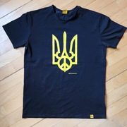 T-shirt godło Ukrainy L - limitowany projekt Szymon Szymankiewicz - NOWY