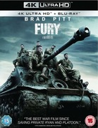 FURY Furja 4K + Blu Ray 2018 B.Pitt w.ENG