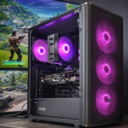 Komputer do gier  M220 i5-10400F 16GB SSD 1TB RTX 5060 W11 Nowy do Fortnite
